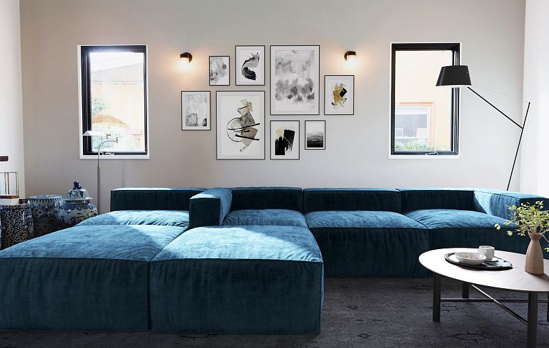 Бескаркасный диван Фри удобен для каждого