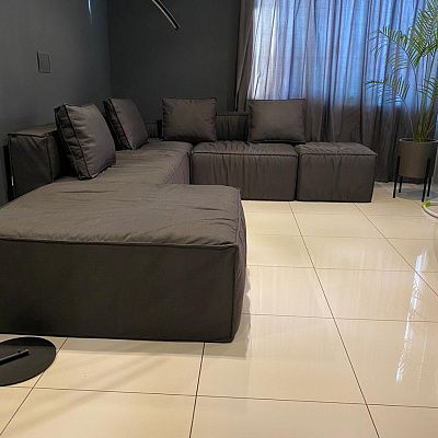 Модули для дивана: отзыв о качестве и совместимости. Фото в интерьере. 5 звезд.