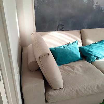 Мягкая бескаркасная мебель для отдыха всей семьей. Реальный отзыв с фотографией и рейтингом 5/5.