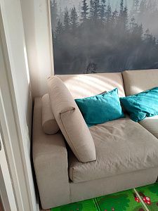 Мягкая бескаркасная мебель для отдыха всей семьей. Реальный отзыв с фотографией и рейтингом 5/5.