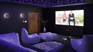 Белые диваны ДеФранс для домашнего кинотеатра, эргономика, с поддержкой тела, любого размера, на заказ