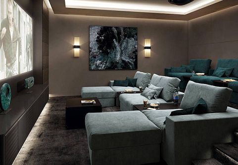 Диваны для домашнего кинотеатра, диваны Элизиум