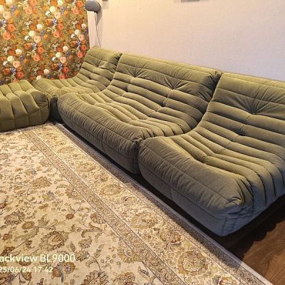 Бескаркасная мебель из пенополиуретана. Фото, подтверждающее качество, и отзыв на 5 звезд.