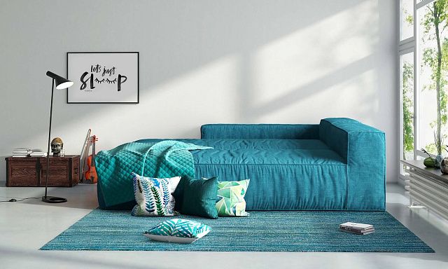 Модульный диван Фри для сна, бескакасный диван для ежедневного сна