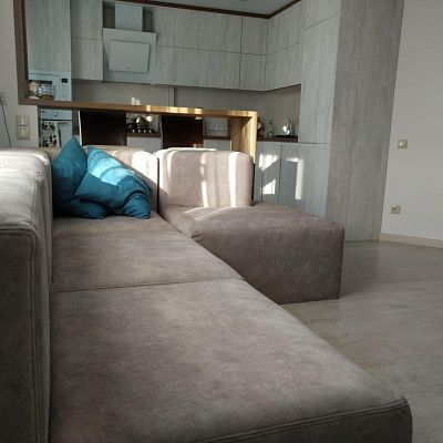 Бескаркасные модульные диваны в современном стиле. Отзыв с фото и рейтингом 5 звезд.