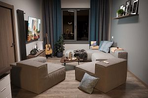 Мобильный диван Фри Лаунж для домашнего кинотеатра, бескаркасная мебель класса люкс для гостиной, кинотеатра, лаунж зоны