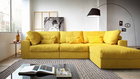 Диван Элизиум, бескаркасный диван в гостиную