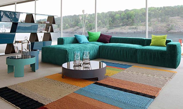 Как правильно выбрать цвет для интерьера-7, Диван Фри для дачи 