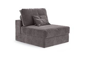 Модуль диван Элизиум со спинкой