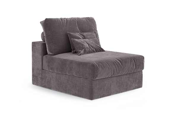 Модуль диван Элизиум со спинкой