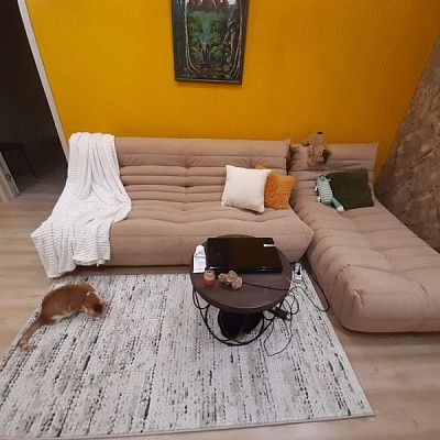 Бескаркасная мебель в современном интерьере дома. Реальный отзыв с фото и рейтингом 5 звезд.