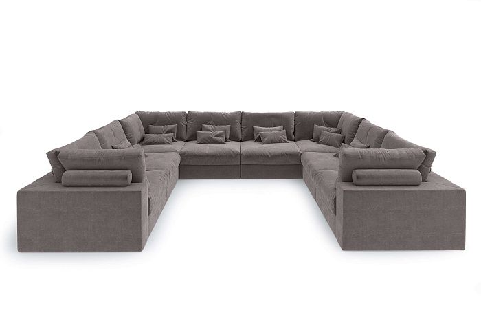 Диван Элизиум п-образный 8 модулей - 1