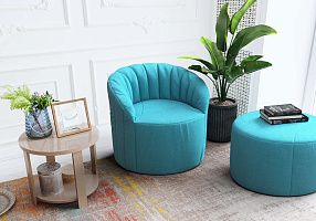 Удобное бескаркасное кресло Шелл для хобби 