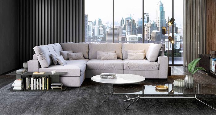 Диван Элизиум прямой четырехместный - 11