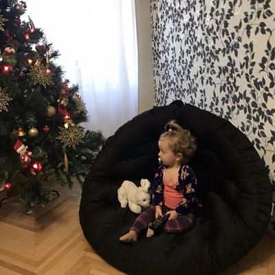 Напольные кресла без каркаса. Отзыв с фото и рейтингом 5 звезд.