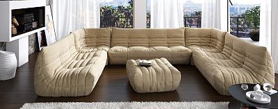 Как выбрать угловой диван-12, Стильный диван ДеФранс для большой семьи