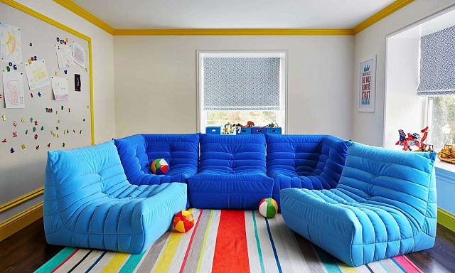 Бескакасный диван ДеФранс для детской, российский производитель, доставка по России, на заказ за 14-30 дней 