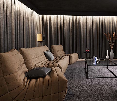 Диваны для домашнего кинотеатра, диваны ДеФранс