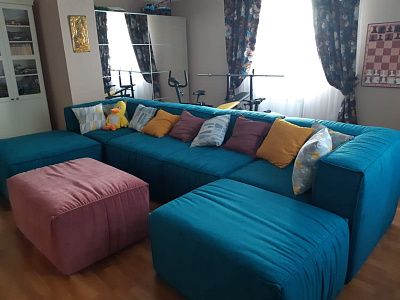 Модульные бескаркасные диваны от производителя Гливер. Отзыв о качестве сборки с фото. 5/5.