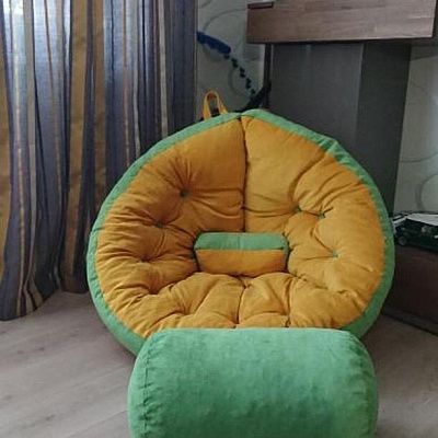 Купить кресло с оттоманкой в комплекте. Отзыв о выгодном приобретении с фото. 5/5.