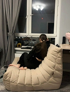 Реальные отзывы о бескаркасном кресле: фото в интерьере и оценка 5 звезд