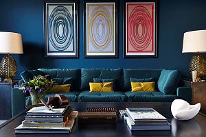 Дизайнерский трехместный диван Элизиум в гостиную от Gliver