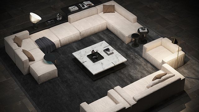 Как выбрать угловой диван-20, Современный диван Фри на заказ