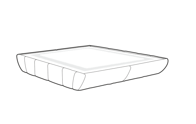 Подиум к пуфу 90 ДеФранс