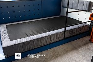 Квартирный вопрос, Переделка с луной и виолончелью , Диваны Gliver, Бескаркасная и мягкая кровать Фри от Gliver, кровать на заказ, отдельное изголовье, изготовим точно по размеру