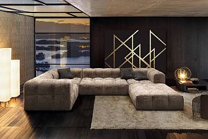 Модульный угловой диван Квадро на заказ от Gliver