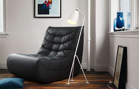 Стильное кресло Смайл любой текстуры на заказ