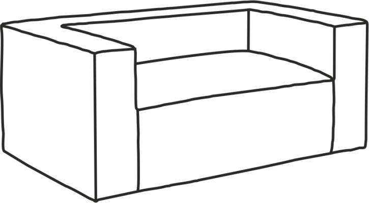 Модуль диван Фри 120