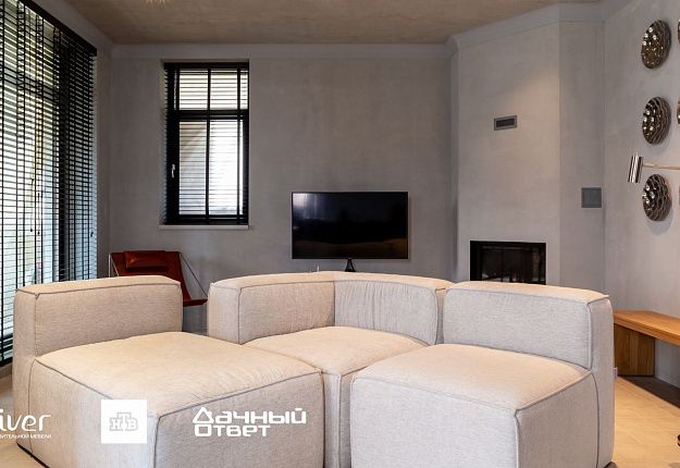 Дачный ответ, Кухня-гостиная для небесных странников, Диваны Gliver, Белый диван Фри 