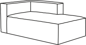 Модуль диван Фри оттоманка 114-P
