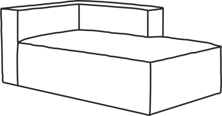 Модуль диван Фри оттоманка 114-P