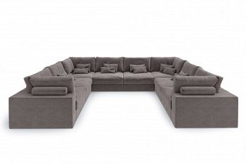 Диван Элизиум п-образный 8 модулей