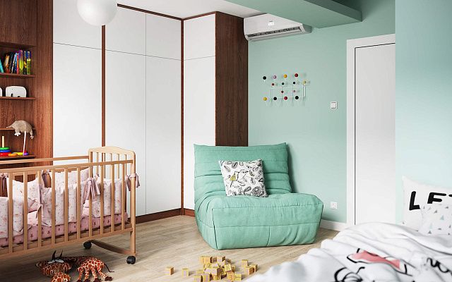 Диван в интерьере детской-6, Маленький диван ДеФранс в детскую