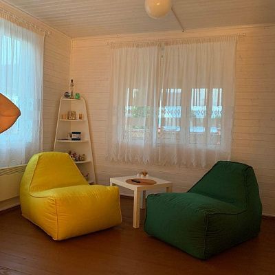 Напольные кресла без каркаса. Отзыв с фото и рейтингом 5 звезд.