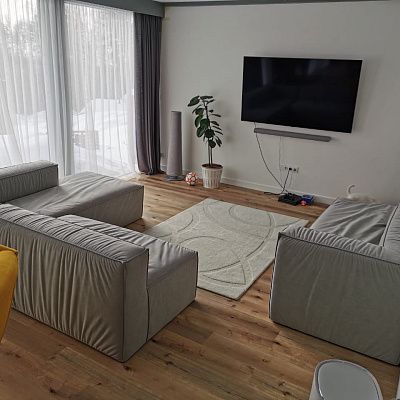 Организация домашнего пространства с модульным диваном: отзыв. Фото до и после. 5 звезд.