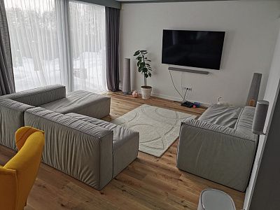 Организация домашнего пространства с модульным диваном: отзыв. Фото до и после. 5 звезд.