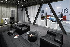 Кресло лофт Фри из экокожи от Gliver