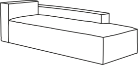 Модуль диван Фри оттоманка 112-P