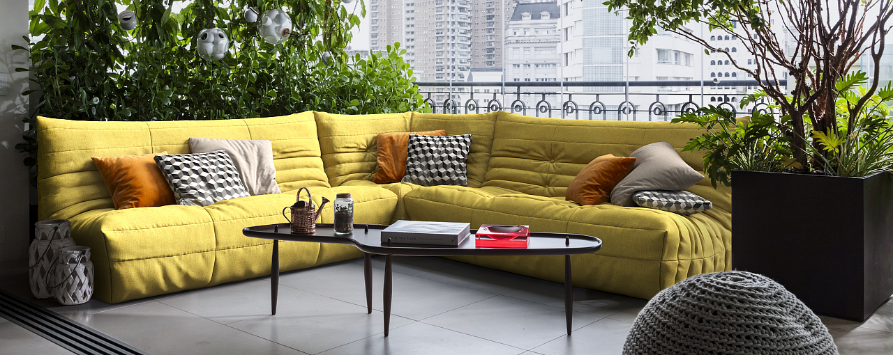 Угловой диван ДеФранс для дачи 