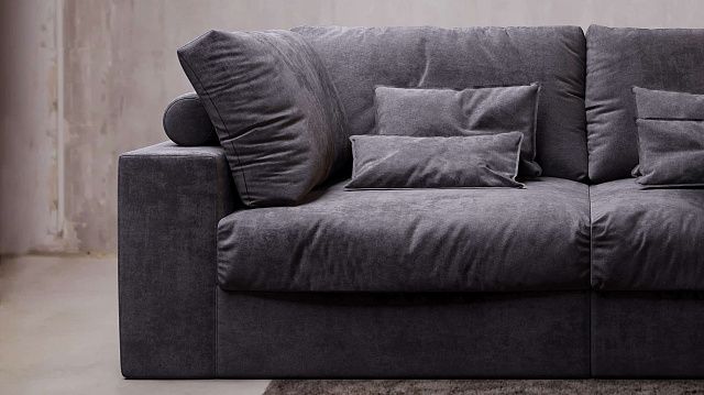 Дизайн домашнего кинотеатра-15, стильный диван Элизиум на заказ