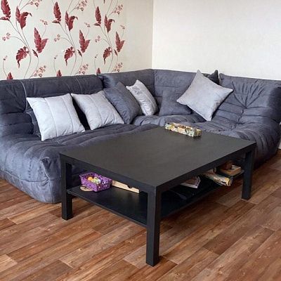 Мягкая бескаркасная мебель для отдыха всей семьей. Реальный отзыв с фотографией и рейтингом 5/5.