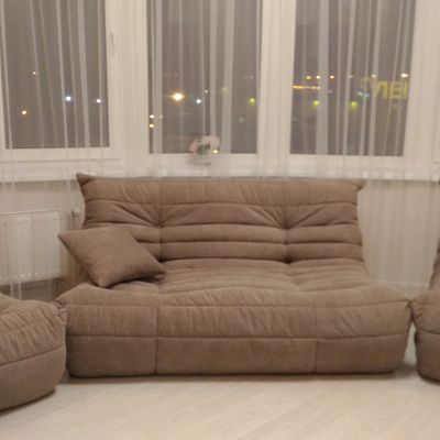 Купить качественную бескаркасную мягкую мебель недорого. Отзыв о качестве материалов с фото. 5 звезд.