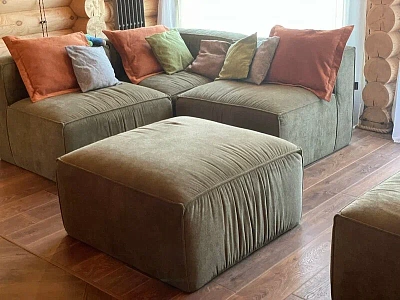 Модульные бескаркасные диваны от производителя Гливер. Отзыв о качестве сборки с фото. 5/5.