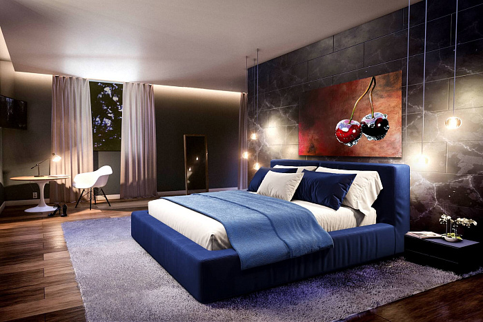 Бескаркасная кровать Драм - 7