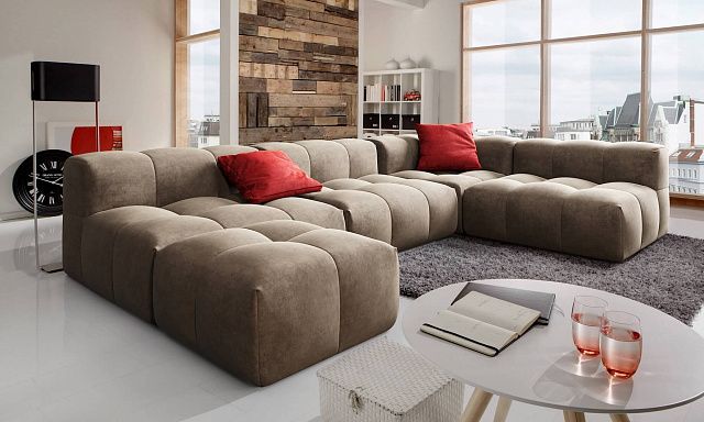 Диван Квадро на заказ от Gliver, меняем размеры, форму, цвет на заказ