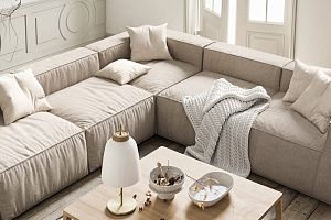 Удобный и стильный диван Фри от Gliver  для ниш и экреров